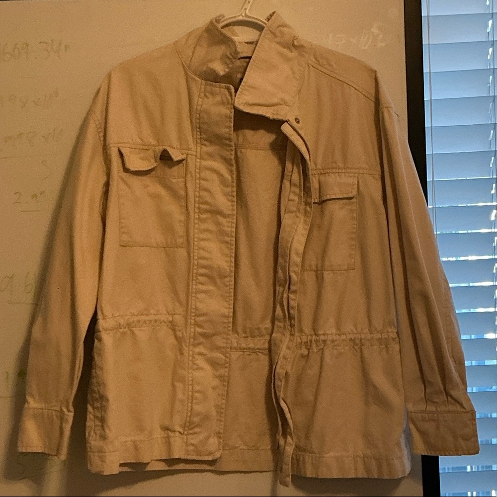 Women Cream Jacket
